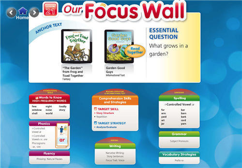 Focus wall 